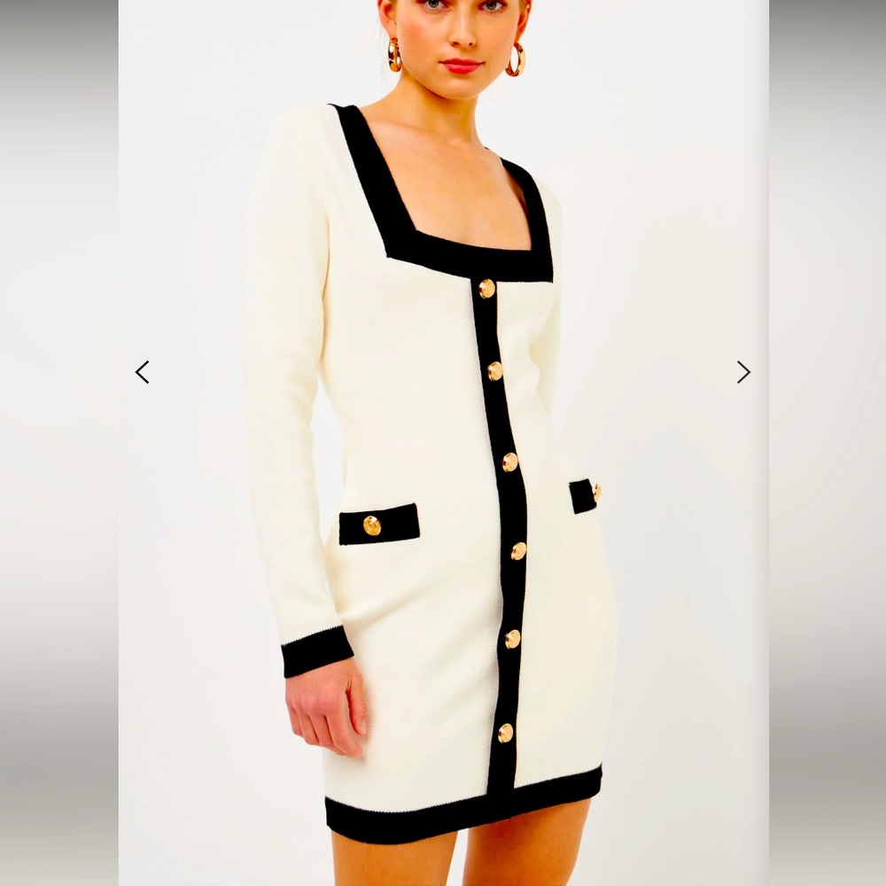 Endless Rose long-sleeve knit mini dress XS